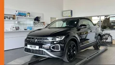 Deep black perleffekt / schwa Gebraucht 2024 VW T-Roc Cabriolet Style Cabrio | 33.990 € (Fairer Preis)