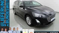 Obsidianschwarz (metallic) Gebraucht 2021 Ford Focus Titanium X Kombi | 17.440 € (Fairer Preis)