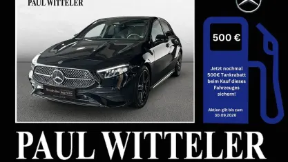 Gebraucht Mercedes A220 AMG line 190 PS (139 kW) 2024 Lack kosmosschwarz Limousine