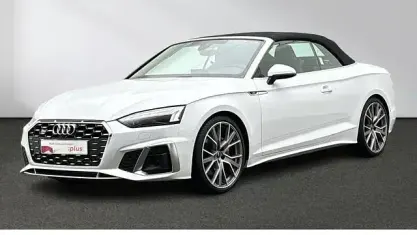 Gebraucht Audi S5 Cabriolet Ambiente 354 PS (260 kW) 2022 Gletscherweiß metallic Cabrio