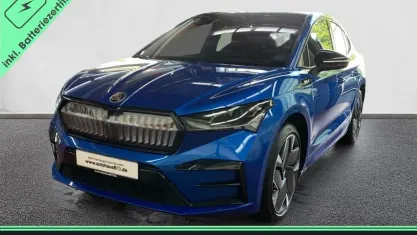 Gebraucht Skoda Enyaq iV RS 219 kW (299 PS) 2023 Raceblau metallic SUV