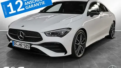 Gebraucht Mercedes CLA200 AMG 163 PS (119 kW) 2026 Unilack polarweiß Coupé