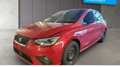 Gebraucht Seat Ibiza FR 110 PS (80 kW) 2022 Rot Kleinwagen