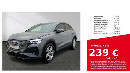 Gebraucht 2023 Audi Q4 e-tron Comfort SUV | 27.990 € (Fairer Preis)