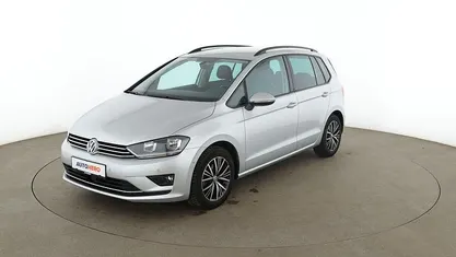 Gebraucht VW Golf Sportsvan Allstar 110 PS (80 kW) 2017 Silber Van / Kleinbus