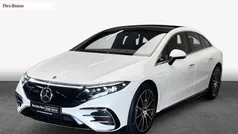 Weiß Gebraucht 2022 Mercedes EQS450+ Electric Art Limousine | 57.800 € (Fairer Preis)
