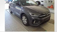 Rauchgrau metallic schwarz Gebraucht 2024 VW T-Roc Cabriolet R-line Cabrio | 35.740 € (Fairer Preis)