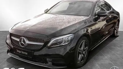 Metalliclack obsidianschwarz Gebraucht 2020 Mercedes C300 AMG Coupé | 33.977 € (Fairer Preis)