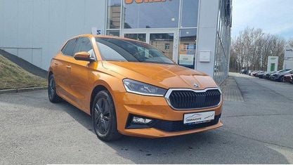 Gebraucht Skoda Fabia Style 95 PS (69 kW) 2022 Orange Kleinwagen