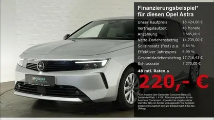 Gebraucht Opel Astra Elegance 131 PS (96 kW) 2023 Limousine