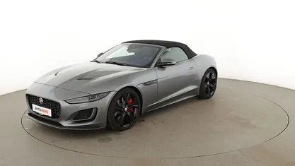 Usata Jaguar F-Type First Edition 300 CV (220 kW) 2021 Grigio Cabrio