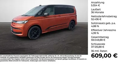 Energetic orange metallic Neu 2025 VW Multivan Edition Van | 57.990 € (Guter Preis)