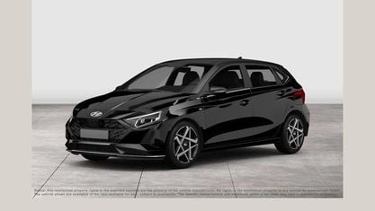 Neu Hyundai i20 Prime 114 PS (83 kW) 2025 Schwarz Limousine