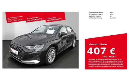 Gebraucht Audi A3 Advanced Plus 116 PS (85 kW) 2025 Mythosschwarz metallic Limousine