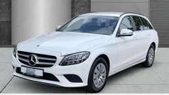 Polar weiß Gebraucht 2021 Mercedes C180 Business Kombi | 21.880 € (Superpreis)