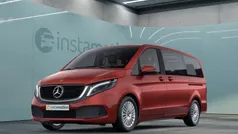 Rot Gebraucht 2023 Mercedes EQV300 Van / Kleinbus | 44.690 € (Fairer Preis)