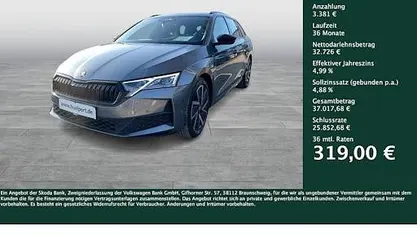 Gebraucht Skoda Octavia SportLine 150 PS (110 kW) 2025 Kombi