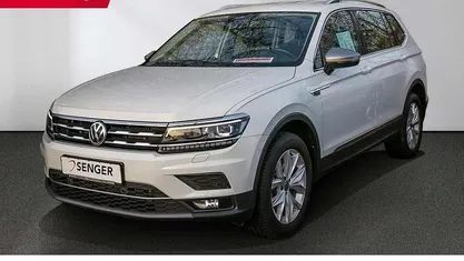 Pure white Gebraucht 2022 VW Tiguan Allspace Highline SUV | 34.880 € (Guter Preis)
