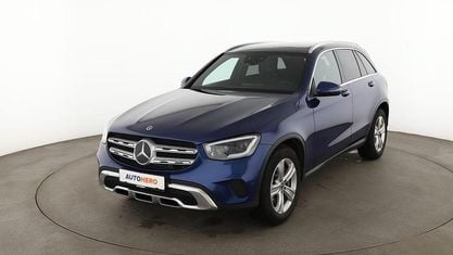 Brugt Mercedes GLC400d 330 HK (242 kW) 2020 Blå SUV