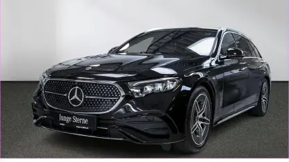 Gebraucht Mercedes E200 AMG 204 PS (150 kW) 2025 Lack obsidianschwarz Kombi