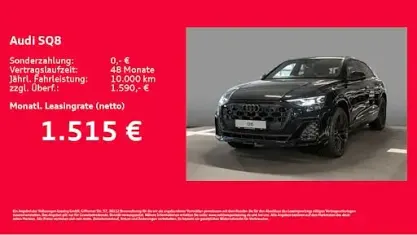 Nuova Audi SQ8 Ambiente 507 CV (372 kW) 2026 Nero SUV