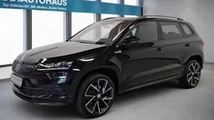 Schwarz Gebraucht 2022 Skoda Karoq SportLine SUV | 27.940 € (Fairer Preis)
