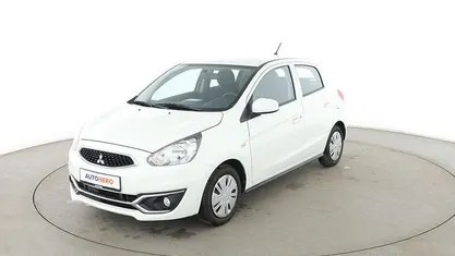 Gebraucht Mitsubishi Space Star Basis 71 PS (52 kW) 2019 Weiß Limousine