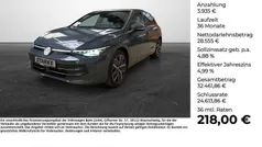 Grau Gebraucht 2024 VW Golf VIII Edition Limousine | 32.490 € (Fairer Preis)