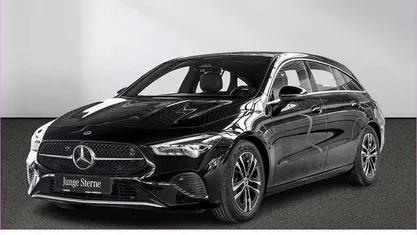 Gebraucht Mercedes CLA200 Shooting Brake 163 PS (119 kW) 2025 Unilack nachtschwarz Kombi