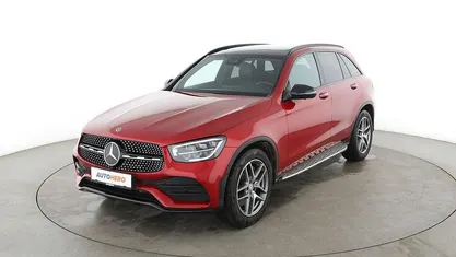 Rot Gebraucht 2020 Mercedes GLC300 AMG line SUV | 33.970 € (Fairer Preis)