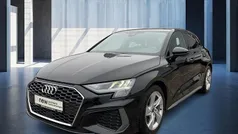 Mythosschwarz Gebraucht 2024 Audi A3 Sportback S-Line Limousine | 27.990 € (Fairer Preis)