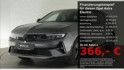 Gebraucht Opel Astra 114 kW (156 PS) 2024 Grau Kleinwagen