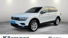 Pure white Gebraucht 2021 VW Tiguan Allspace Highline SUV | 31.950 € (Superpreis)