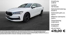 Weiß (purity weiss) Gebraucht 2024 Skoda Superb Selection Kombi | 38.490 € (Fairer Preis)