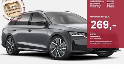 Second-hand Skoda Octavia SportLine 150 CP (110 kW) 2025 Break