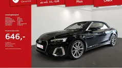 Mythosschwarz metallic Gebraucht 2025 Audi A5 Cabriolet S-Line Cabrio | 55.190 € (Fairer Preis)