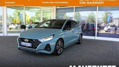 Gebraucht Hyundai i20 N Line 120 PS (88 kW) 2023 Grün Kleinwagen