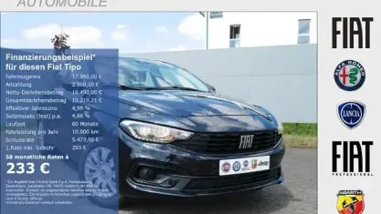 Gebraucht Fiat Tipo Life 131 PS (96 kW) 2024 Schwarz Limousine
