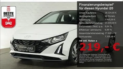 Gebraucht Hyundai i20 Trend 101 PS (74 kW) 2025 Atlas white Kleinwagen