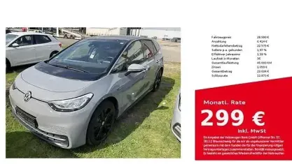 Gebraucht VW ID.3 Pro 150 kW (204 PS) 2023 Grau Kleinwagen