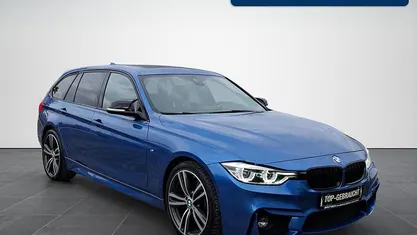 Estorilblau 2 metallic Gebraucht 2016 BMW 330 M Sport Kombi | 23.480 € (Fairer Preis)