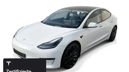 Brugt Tesla Model 3 Performance 377 kW (513 HK) 2021 Hvid Sedan
