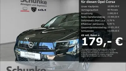 Gebraucht Opel Corsa Edition 101 PS (74 kW) 2025 Schwarz Kleinwagen