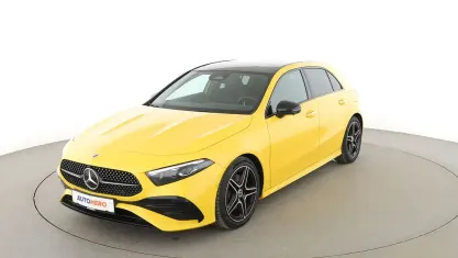 Gebraucht Mercedes A220 AMG line 204 PS (150 kW) 2023 Gelb Limousine