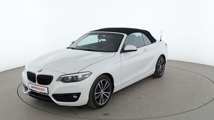 Używany BMW 218 Sport Line 136 KM (100 kW) 2020 Biały Kabriolet