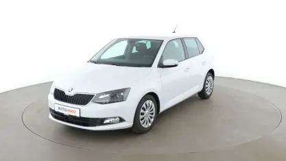 Gebraucht Skoda Fabia Ambition 95 PS (69 kW) 2017 Weiß Kleinwagen