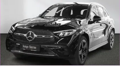 Gebraucht Mercedes GLC220 AMG 197 PS (144 kW) 2023 Unilack schwarz SUV