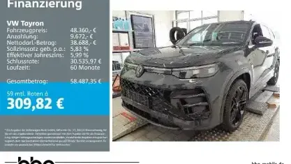 Gebraucht VW Tayron R-line 193 PS (141 kW) 2025 SUV