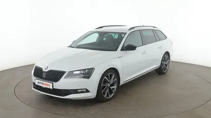 Gebraucht Skoda Superb SportLine 190 PS (139 kW) 2019 Weiß Kombi
