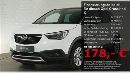 Gebraucht Opel Crossland X Innovation 131 PS (96 kW) 2020 Weiß SUV
